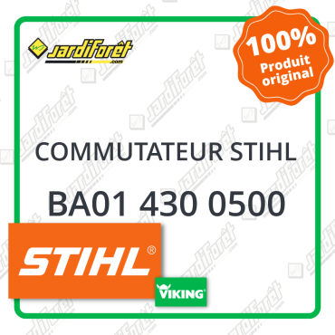 Commutateur stihl STIHL référence BA01 430 0500