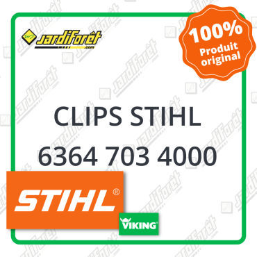 Clips stihl STIHL référence 6364 703 4000