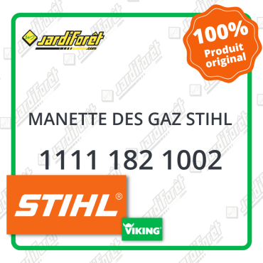 Manette des gaz stihl STIHL référence 1111 182 1002