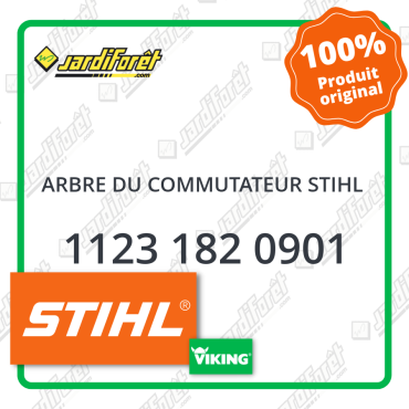 Arbre du commutateur stihl STIHL référence 1123 182 0901