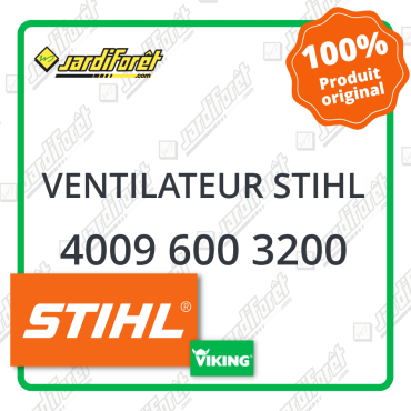 Ventilateur stihl STIHL référence 4009 600 3200