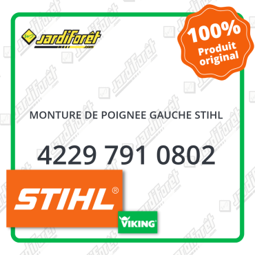 Monture de poignee gauche stihl STIHL référence 4229 791 0802