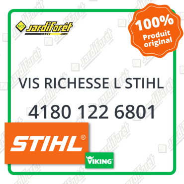 Vis richesse l stihl STIHL référence 4180 122 6801