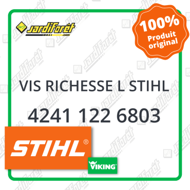 Vis richesse l stihl STIHL référence 4241 122 6803