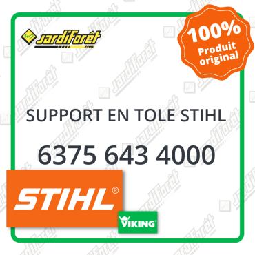 Support en tole stihl STIHL référence 6375 643 4000