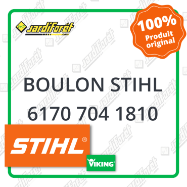 Boulon stihl STIHL référence 6170 704 1810