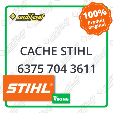 Cache STIHL - 6375 704 3611