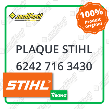 Plaque STIHL - 6242 716 3430