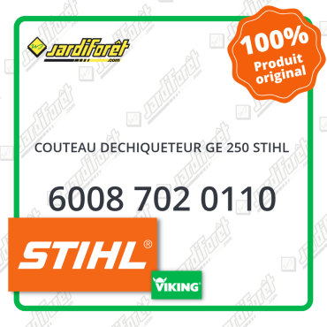 Couteau dechiqueteur ge 250...