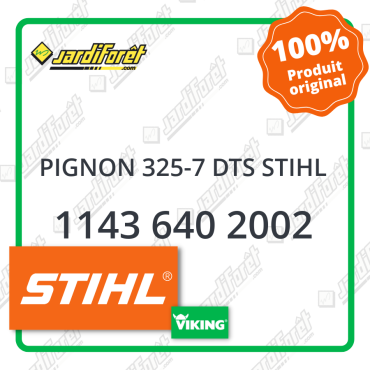 Pignon profilé STIHL  0.325" - 7 dents  - 1143 640 2002