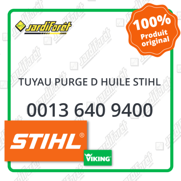Tuyau purge d huile STIHL -...