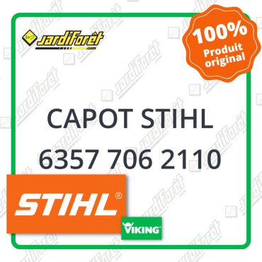 Capot STIHL - 6357 706 2110