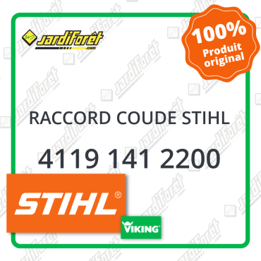 Raccord coude STIHL - 4119 141 2200