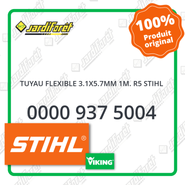 Tuyau flexible 3.1x5.7mm 1m. r5 STIHL - 0000 937 5004