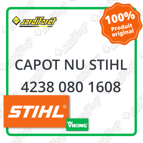 Capot nu STIHL - 4238 080 1608