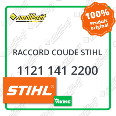 Raccord coude STIHL - 1121 141 2200