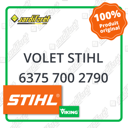 Volet STIHL - 6375 700 2790