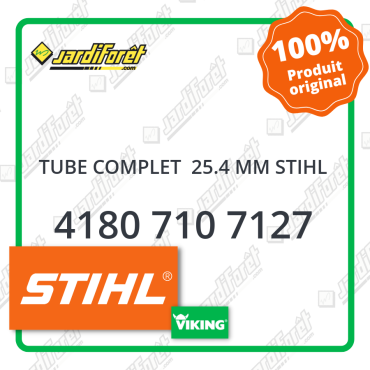 Tube complet  25.4 mm STIHL - 4180 710 7127