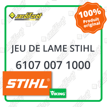 Jeu de lame STIHL - 6107 007 1000