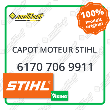 Capot moteur STIHL - 6170 706 9911