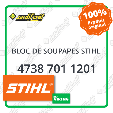 Bloc de soupapes STIHL - 4738 701 1201