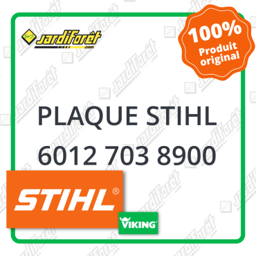 Plaque STIHL - 6012 703 8900