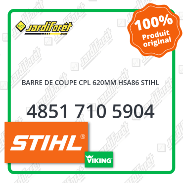 Barre de coupe cpl 620mm...