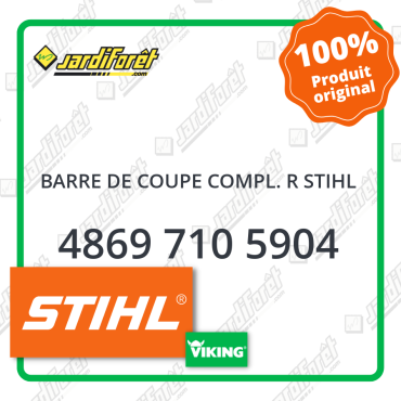 Barre de coupe compl. r...