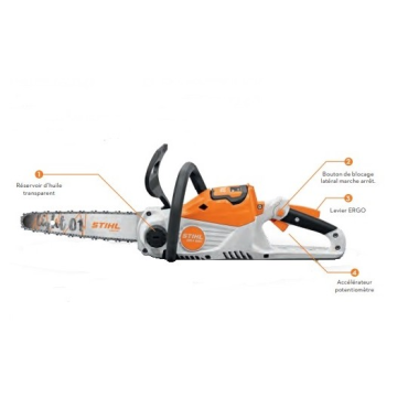 MSA60 C Tronçonneuse à batterie STIHL