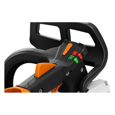 STIHL MSA220TCO panneau de contrôle. témoin lumineux manque d'huile.