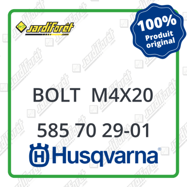 Bolt  m4x20 Husqvarna - 585 70 29-01