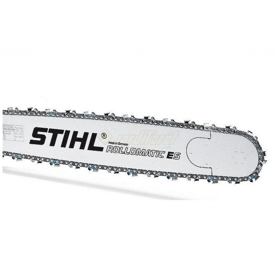 Guide chaîne d'origine STIHL 45cm - 3/8 - 1.6mm à Pignon 11 dts  Remplaçable ROLLOMATIC ES 3003 000 9417