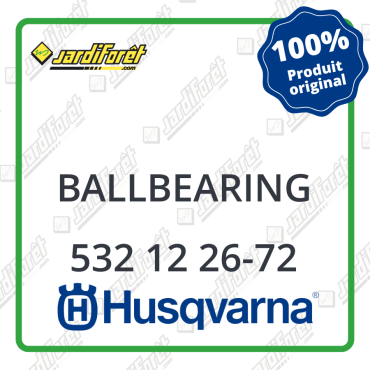 Ballbearing Husqvarna - 532 12 26-72
