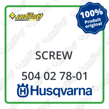 Screw Husqvarna - 504 02 78-01