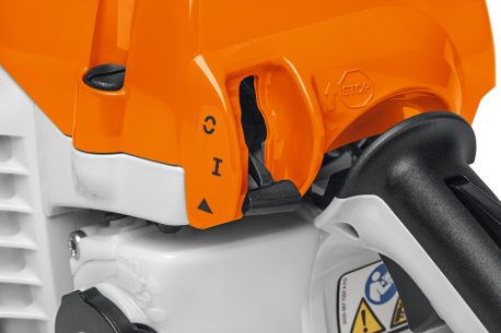 Démarrage simplifié avec levier de commande unique Stihl MS 162