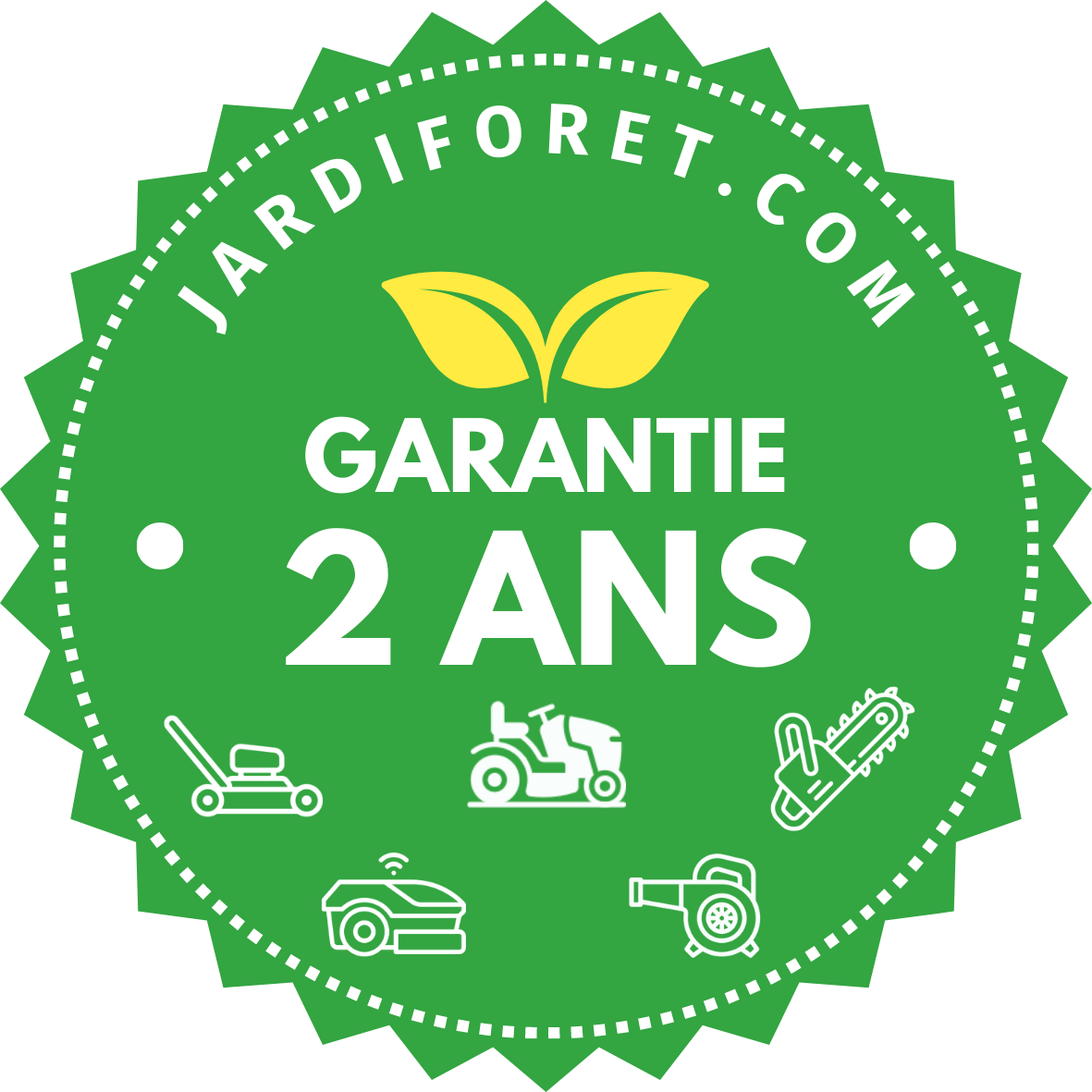 Garantie 2 ans.