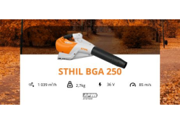 Souffleur à batterie STIHL BGA 250 : Aussi bien qu'un thermique ?
